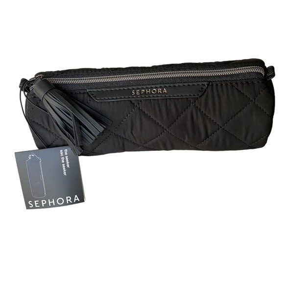 Sephora Other - SEPHORA Bag Cosmetic Makeup Case  - NWT ~ The Seeker Black Quilted